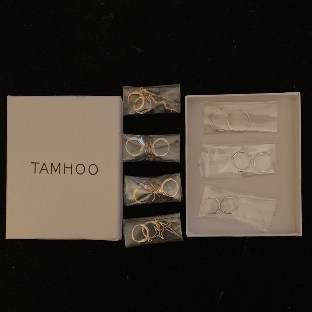 Gold and Silver Earring Collection